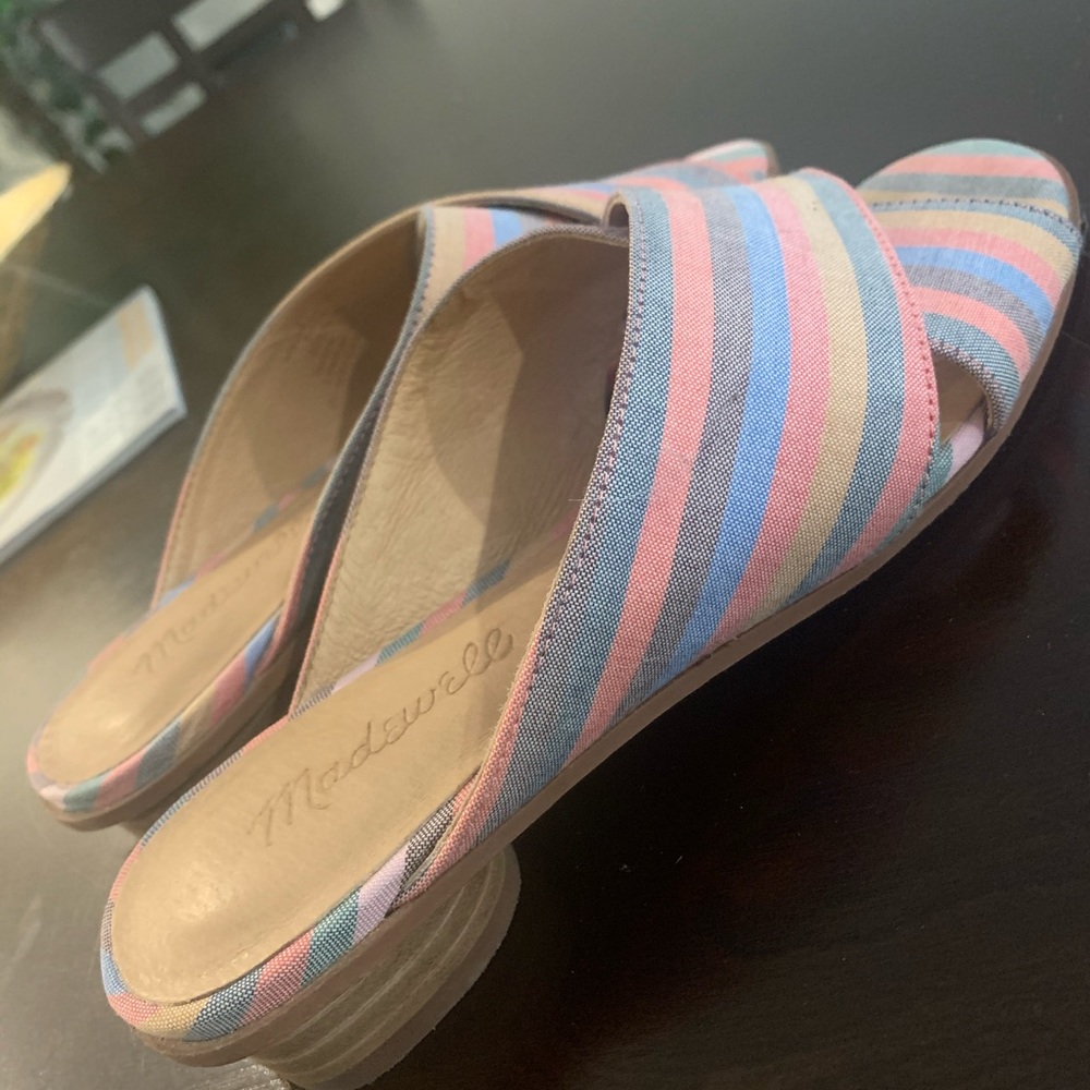 Madewell Rainbow Sandals Size 7